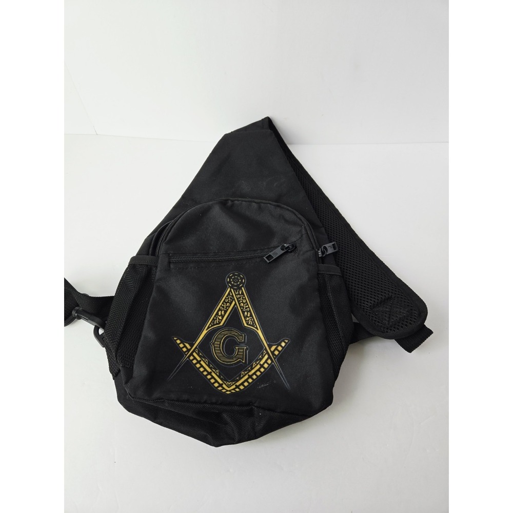 Master Masonic Sling Backpack Hiking Backpack Crossbody Bag‎